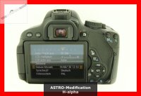 Canon EOS 650D 650Da Astrokamera astromodifiziert 2 Jahre Gewährleistung
