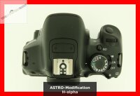 ✅ Canon 650D (650Da) Astrokamera H-alpha astromodifiziert 2 Jahre Garantie