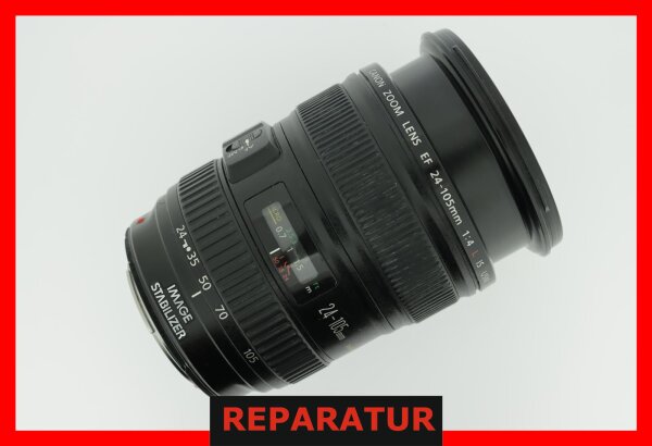 Canon EF 24-105 f/4 L IS USM Objektiv Reparatur Fehler "Error 01"