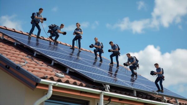 Sony A7 II modifiziert für Elektrolumineszenz-Verfahren Photovoltaik Abnahme