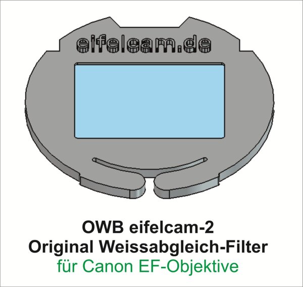 OWB Weissabgleich-Filter für astromodifizierte Canon APS-C