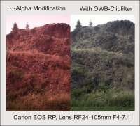 Canon EOS RP RPa astro modified 3 years warranty